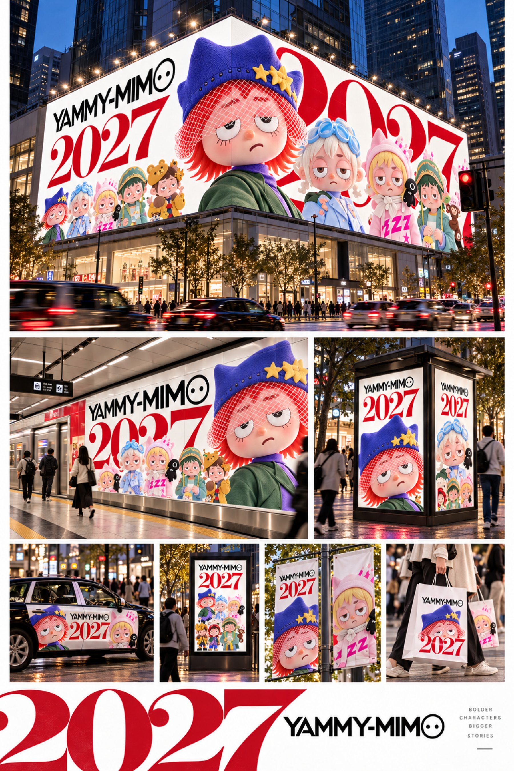 MIMO 店铺和街头传播视觉