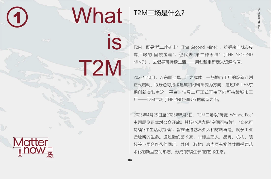 T2M 项目手册项目介绍页面